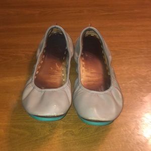 Tieks size 9 Beige Flats